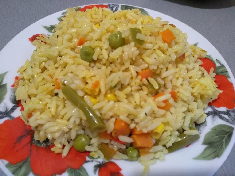 Как приготовить рис с овощами — простой рецепт
